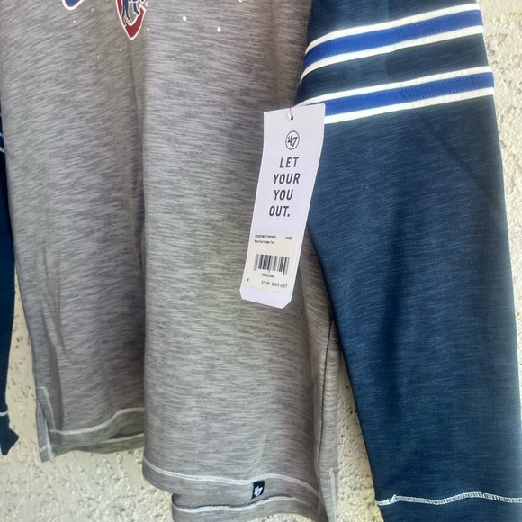 ‘47 Chicago Cubs Rhinestone Hoodie New With Tags NWT Women’s Medium - Picture 11 of 14